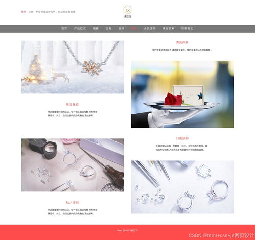 珠寶電商網(wǎng)頁(yè)設(shè)計(jì)與開(kāi)發(fā) 專業(yè)應(yīng)用、前沿趨勢(shì)與發(fā)展展望